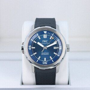 IWC Aquatimer "Jacques-Yves Cousteau" Automatic 42mm, Blue Dial - SS